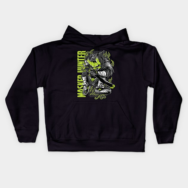 Master Hunter Kids Hoodie by Stellart